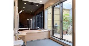 戸建の高級バスルームの事例